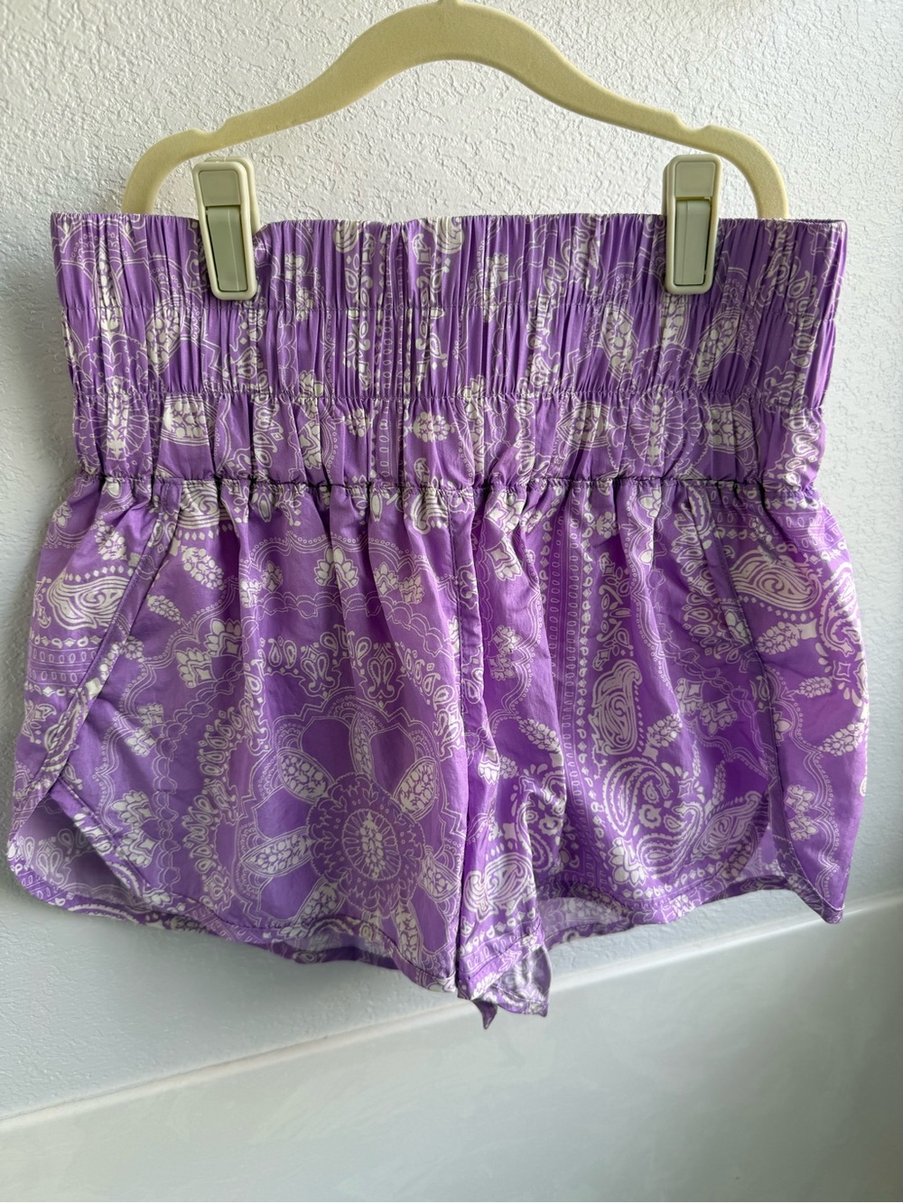 Free People Purple Athletic Shorts